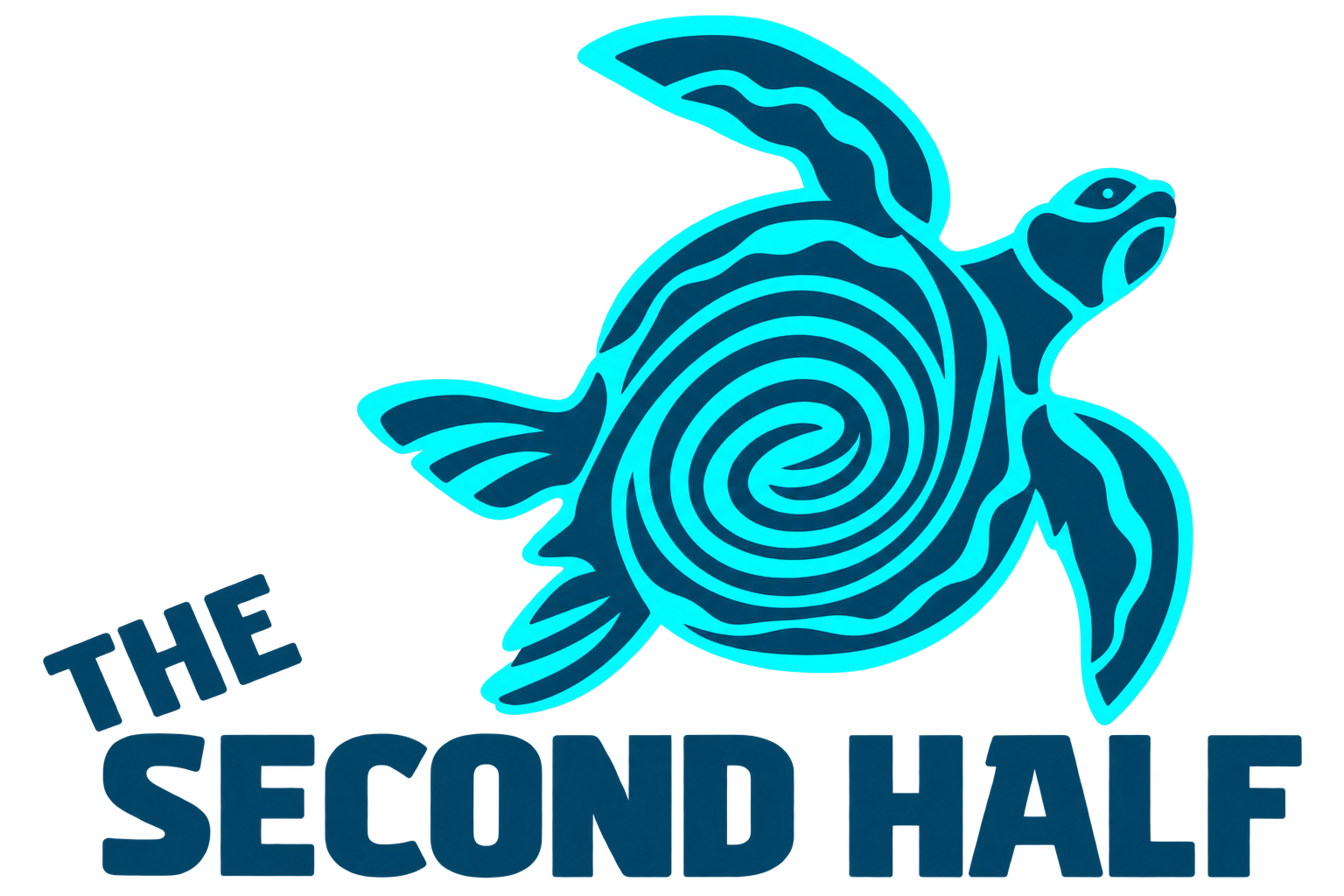 The Second Half turtle logo